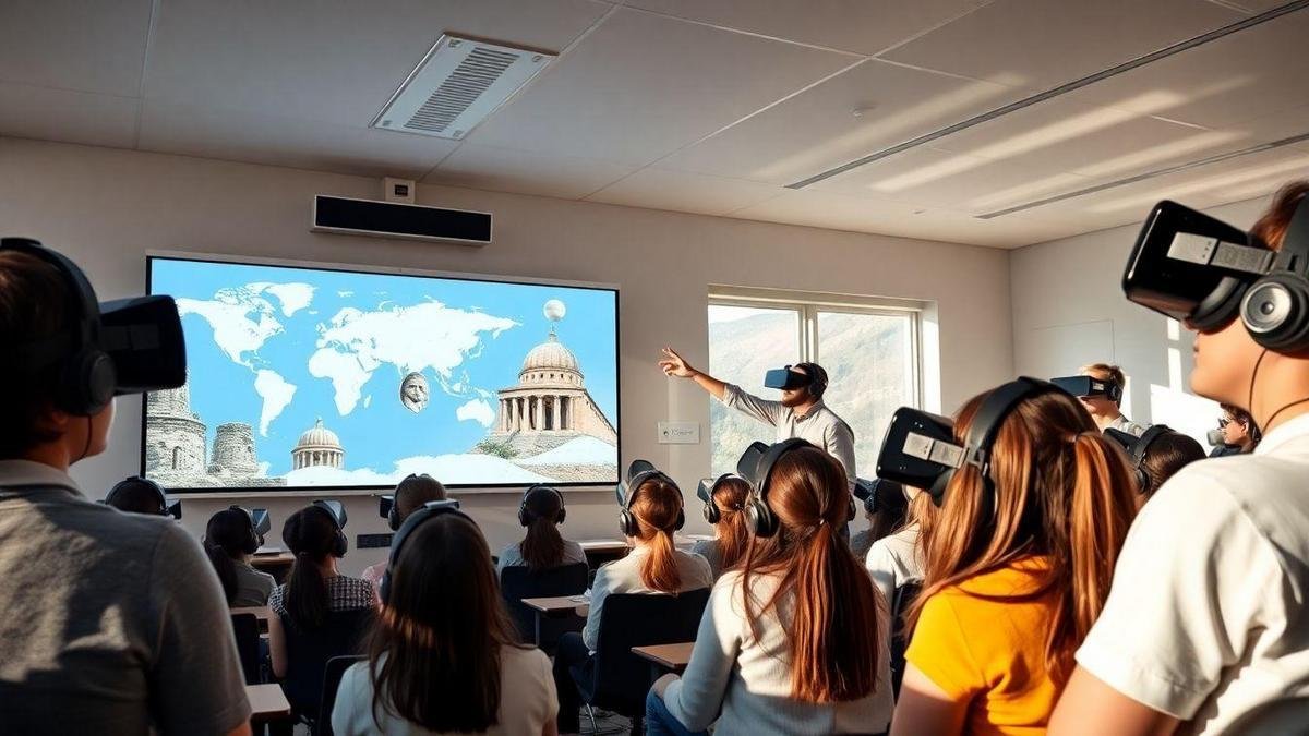 Interactive Learning with VR in History Classes